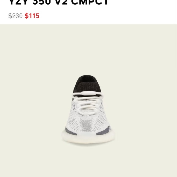 Yeezy 350 V2 CMPCT size 8 *BRAND NEW* main image 4